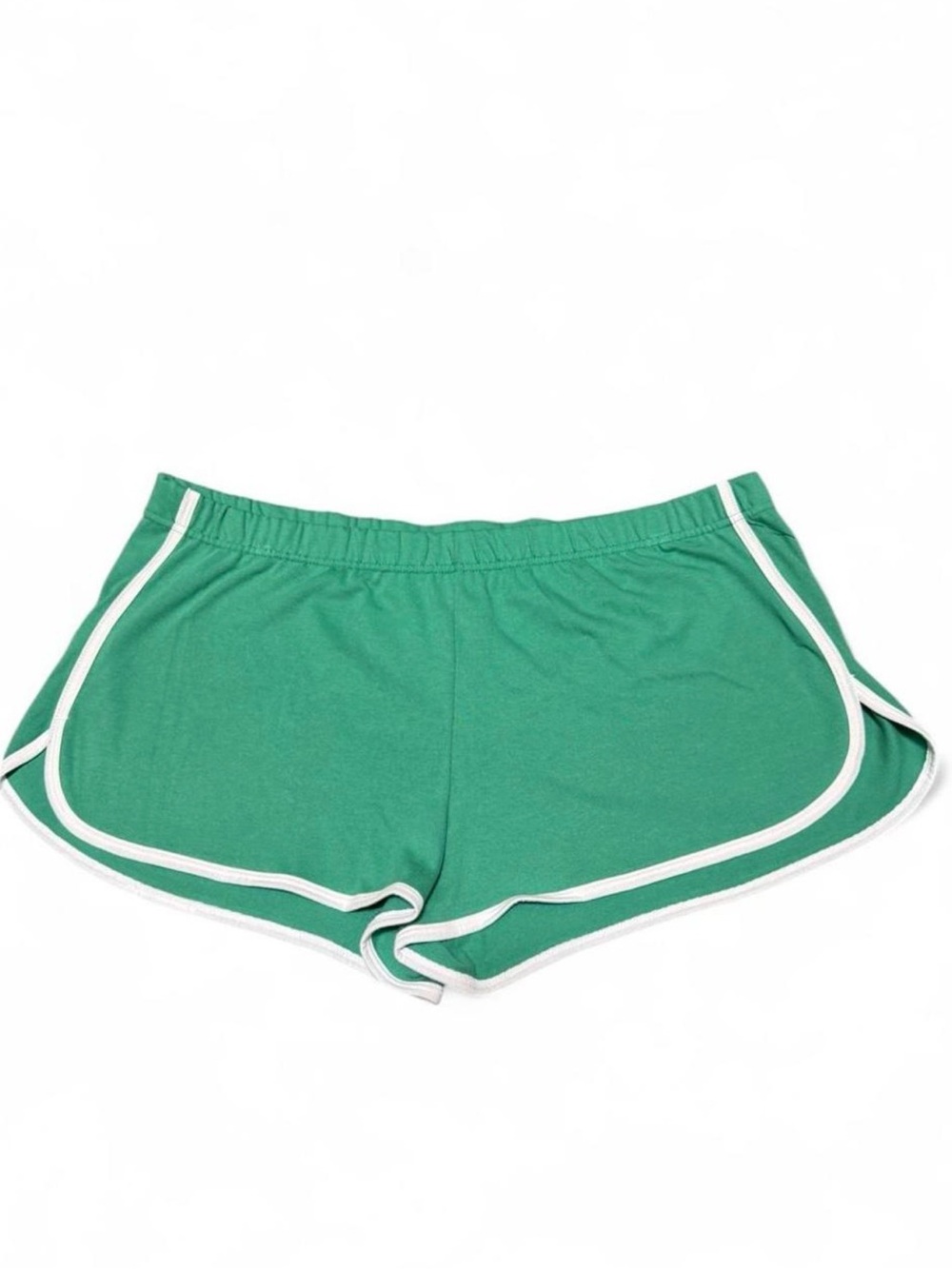 NWT No Boundaries Teal Knit Jersey Shorts XL Dolphin Hem